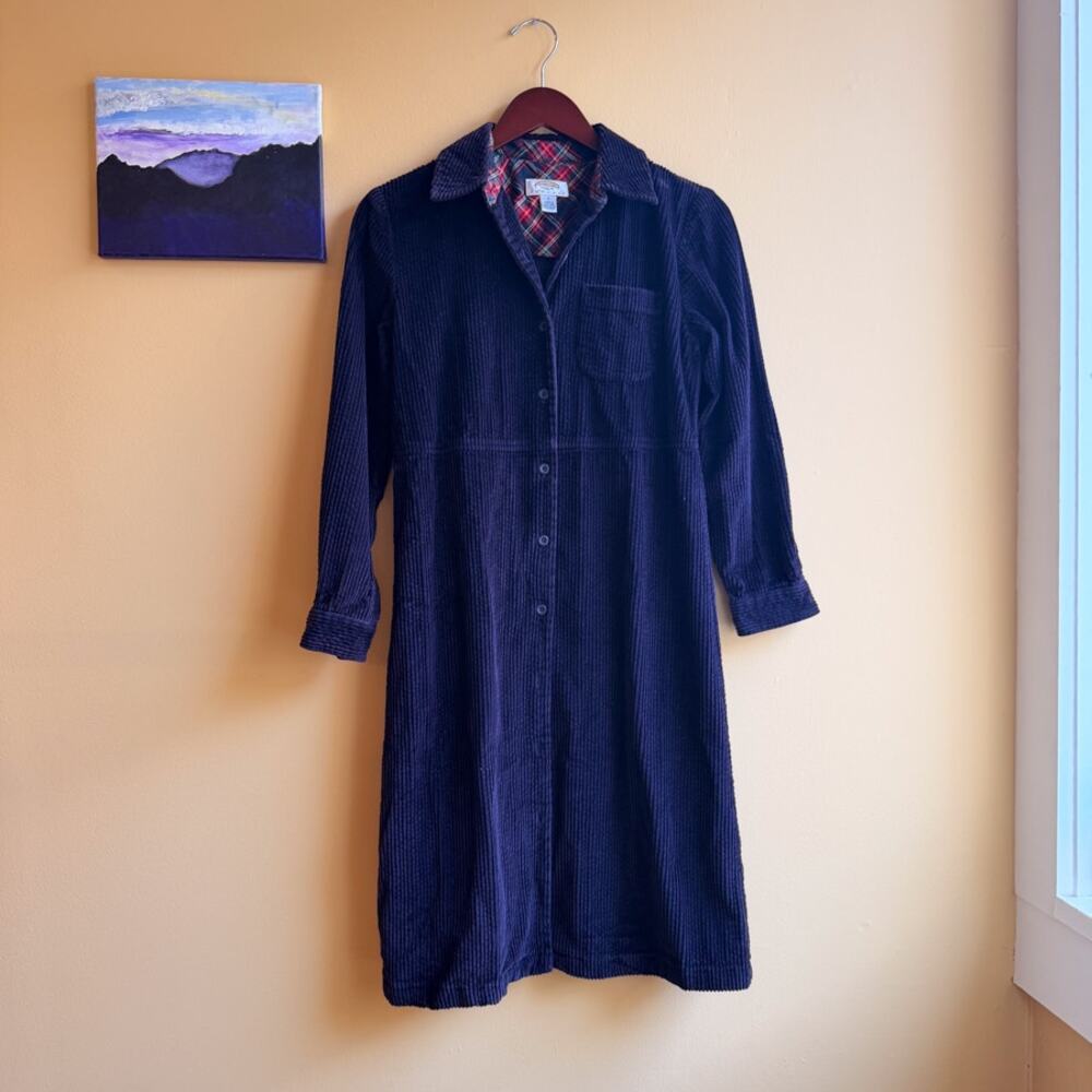 Talbots Corduroy Fall Dress Size 2